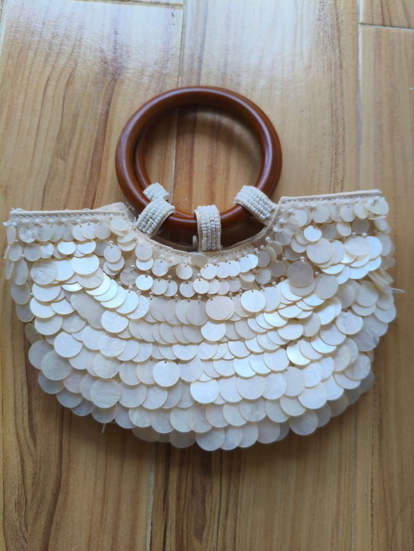 2025 Handmade Niche Fairy Shell Handbag