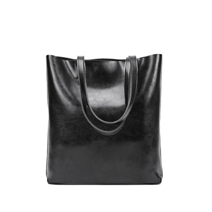Large Capacity Genuine Leather Tote Bag