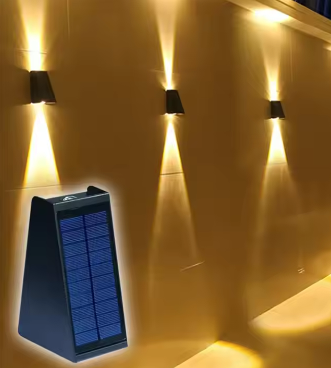 Solar Outdoor Waterproof Decorative Wall Lamp - Creating a cozy vibe in your garden or elsewhere!