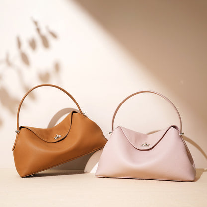 Genuine Leather Hobo Bag