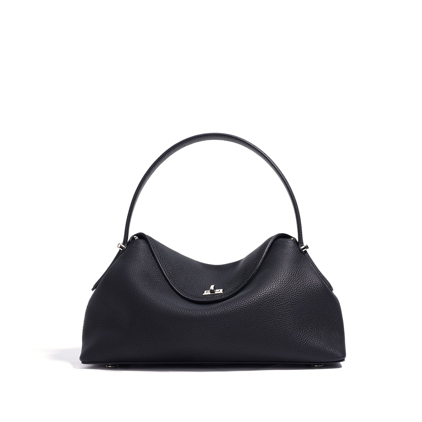 2025 spring new shoulder messenger bag handbag advanced simple fashion all-match bag first layer cowhide genuine leather