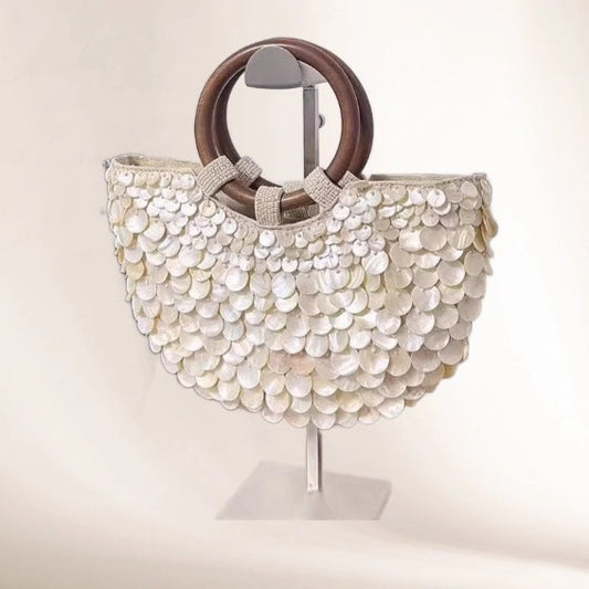 2025 Handmade Niche Fairy Shell Handbag
