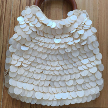 2025 Handmade Niche Fairy Shell Handbag
