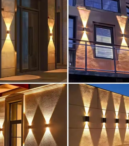 Solar Outdoor Waterproof Decorative Wall Lamp - Creating a cozy vibe in your garden or elsewhere!